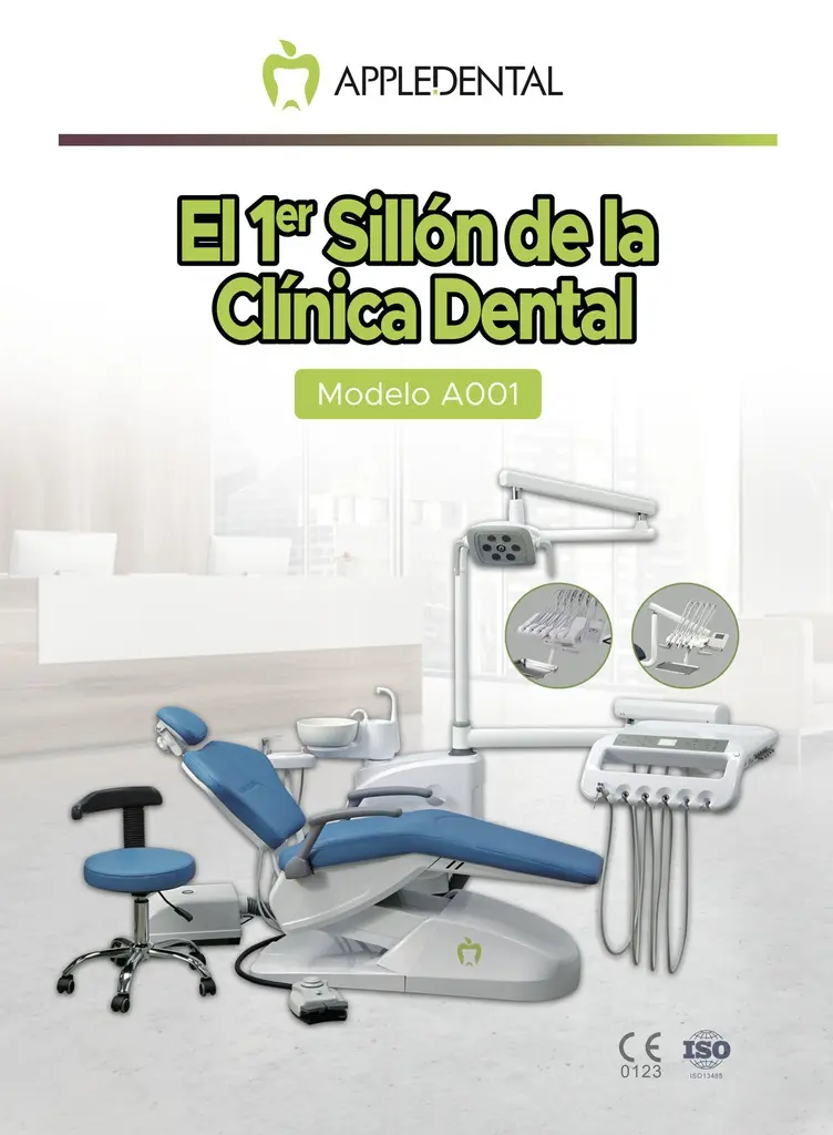 Sillón Dental Apple BaseOne A001 con taburete Appledental (2).webp